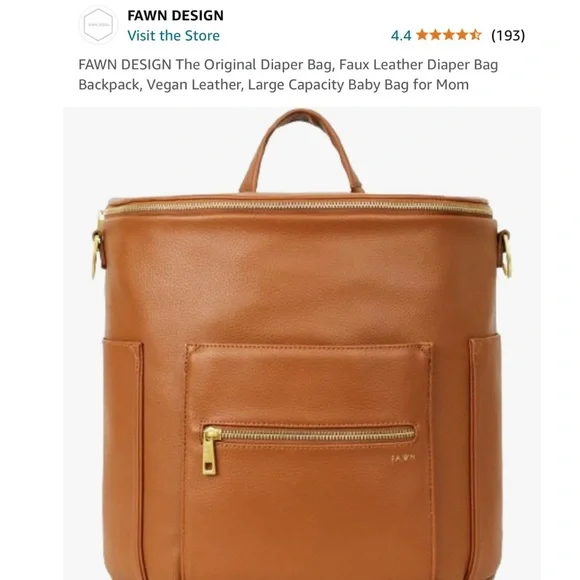 FAWN diaper bag